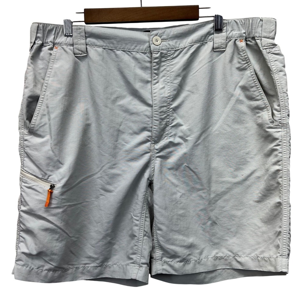 Orvis Jackson Cargo Hiking Shorts Mens XL Nylon Quick Dry Technical Utility READ